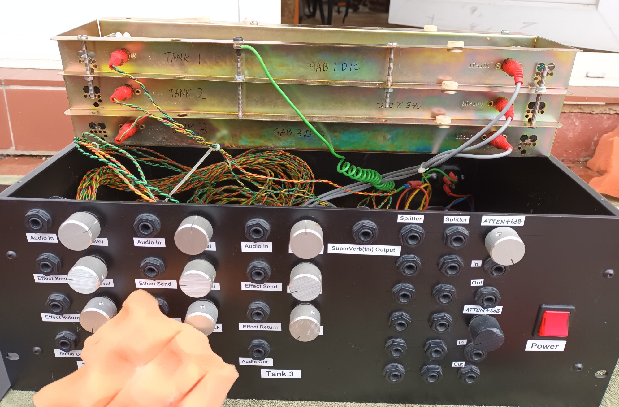 click to enlarge Short, Medium, and Long Decay
Time Spring Tanks 1, 2, and 3