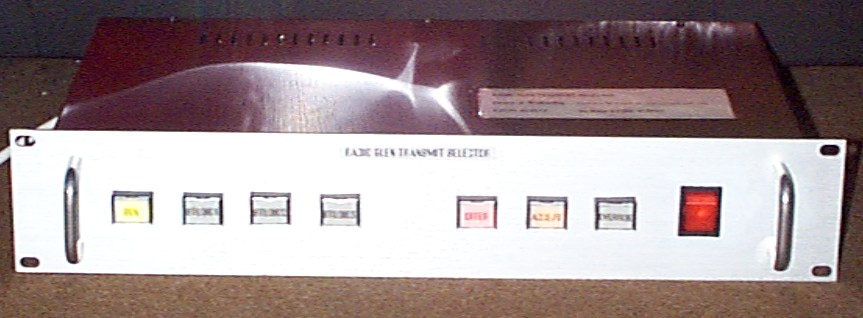 click to enlarge Offer - Accept Studio Switching
Transmit Selector Front Panel