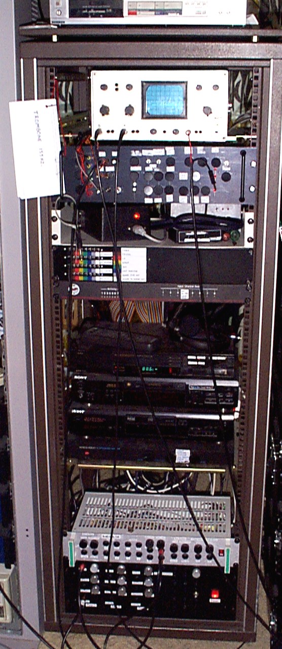 click to enlarge Henry's Surround Sound Studio
Center Equipment Rack